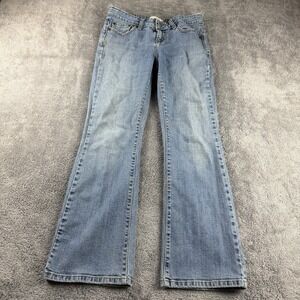 Levis 515 Boot Cut Stretch Jeans Womens 4 M Blue Light Wash‎ Mid Rise
